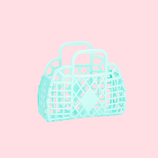 Retro Basket Jelly Bag | Seafoam