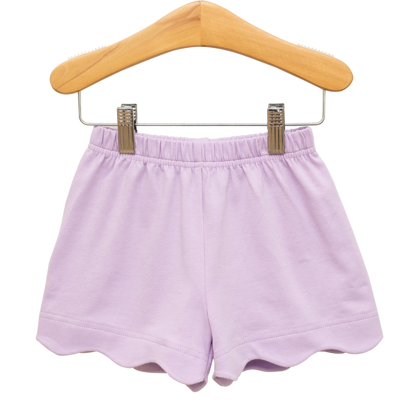 Scalloped Shorts | Lavender