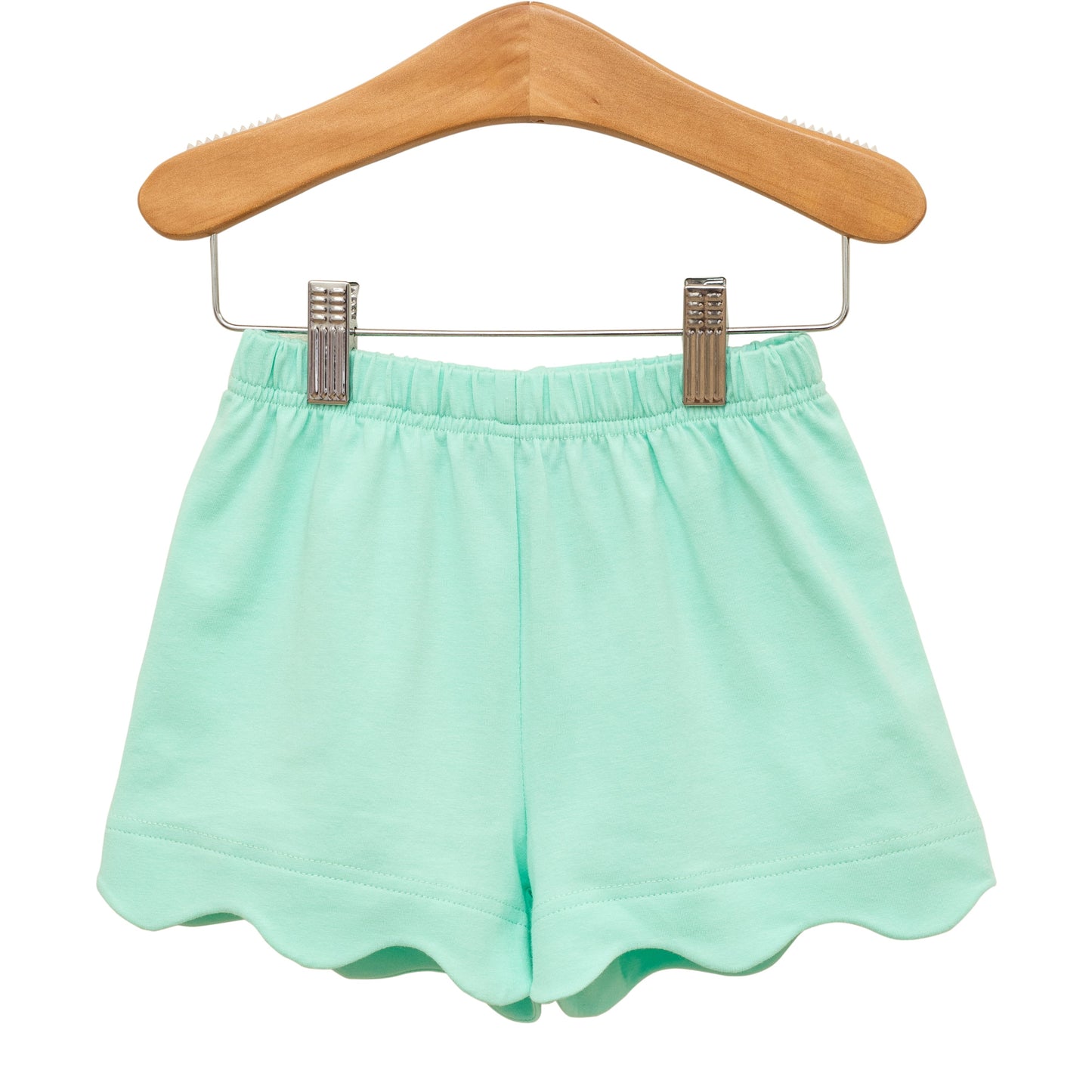 Scalloped Shorts | Mint