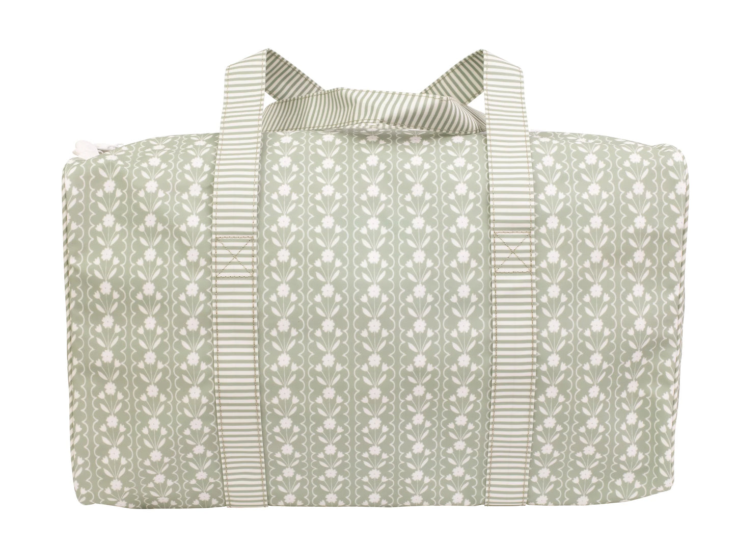 The Duffle Bag | Sage Floral