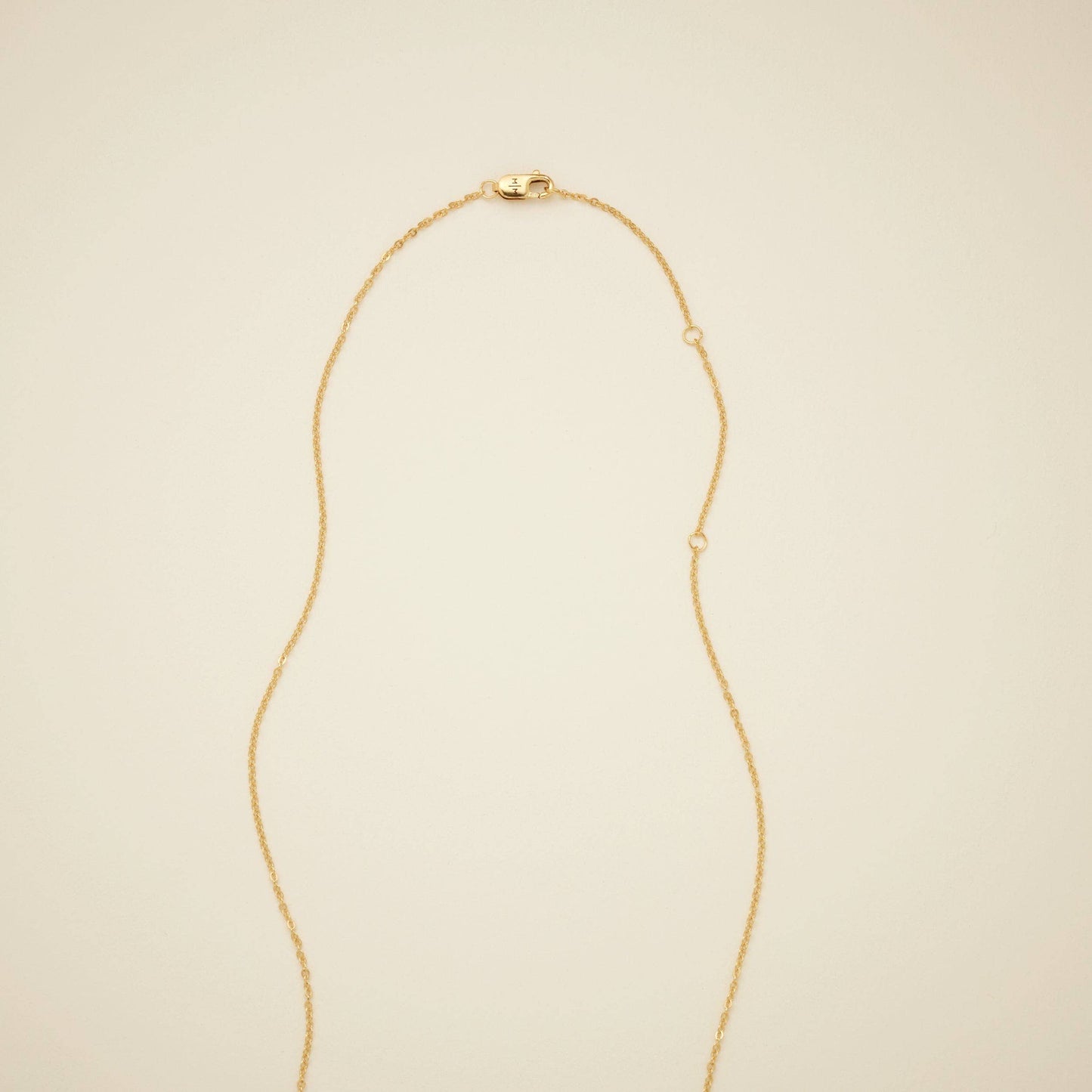 Mama Disc Necklace: Gold Filled / 16"-18"