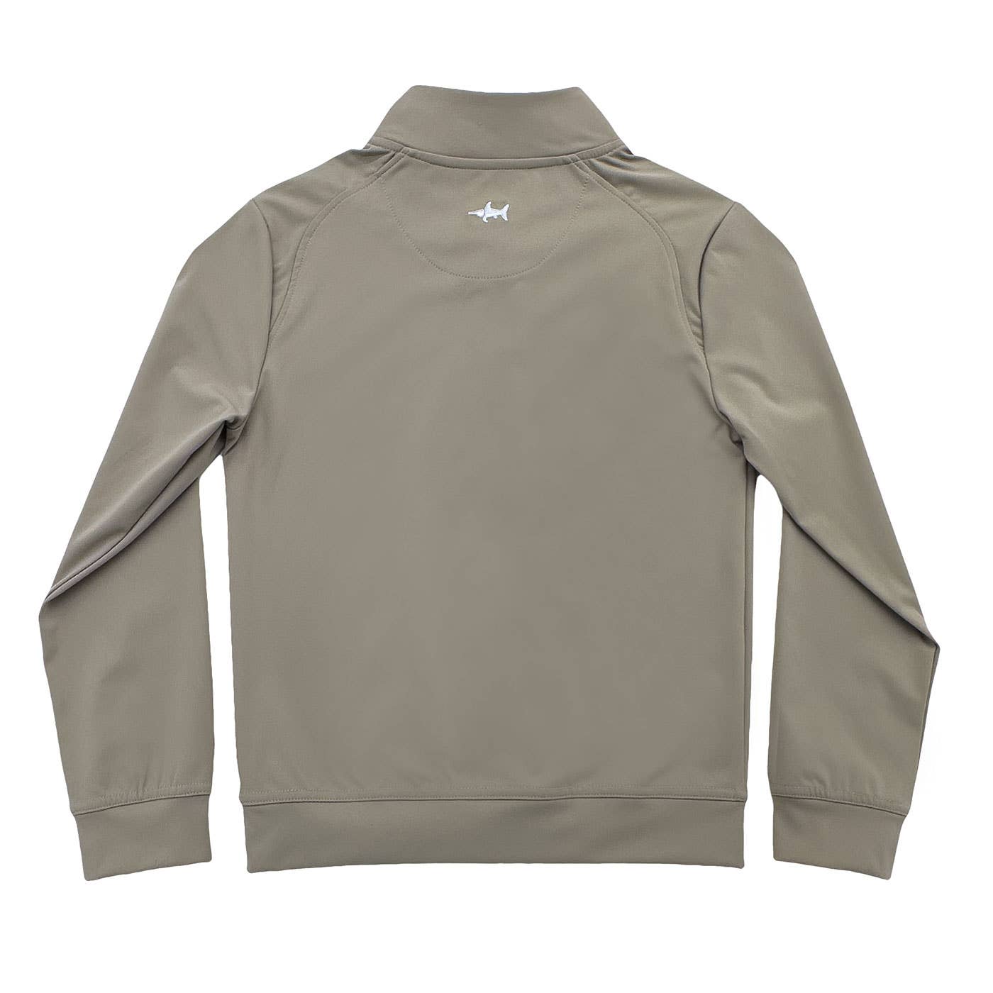 Boys Collins Performance Quarter Zip | Khaki