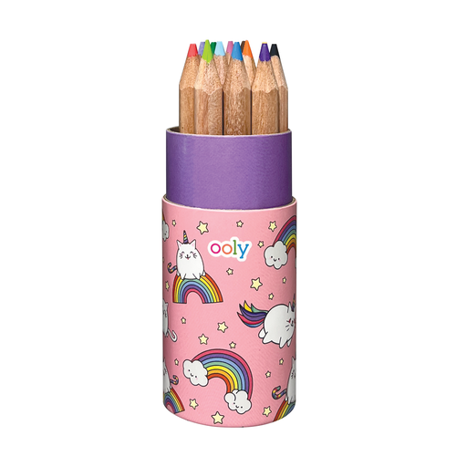 OOLY - Draw 'n' Doodle Mini Colored Pencils + Sharpener