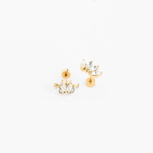 Diamond Crawler Earrings