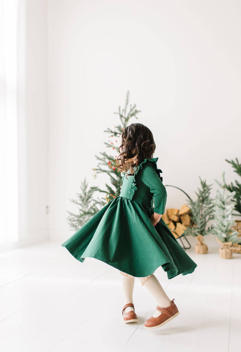 Adelisa Dress | Evergreen