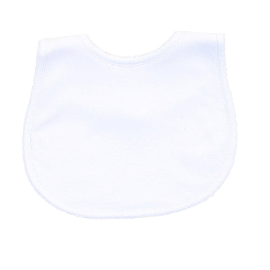 Solid Essentials White Bib: One Size
