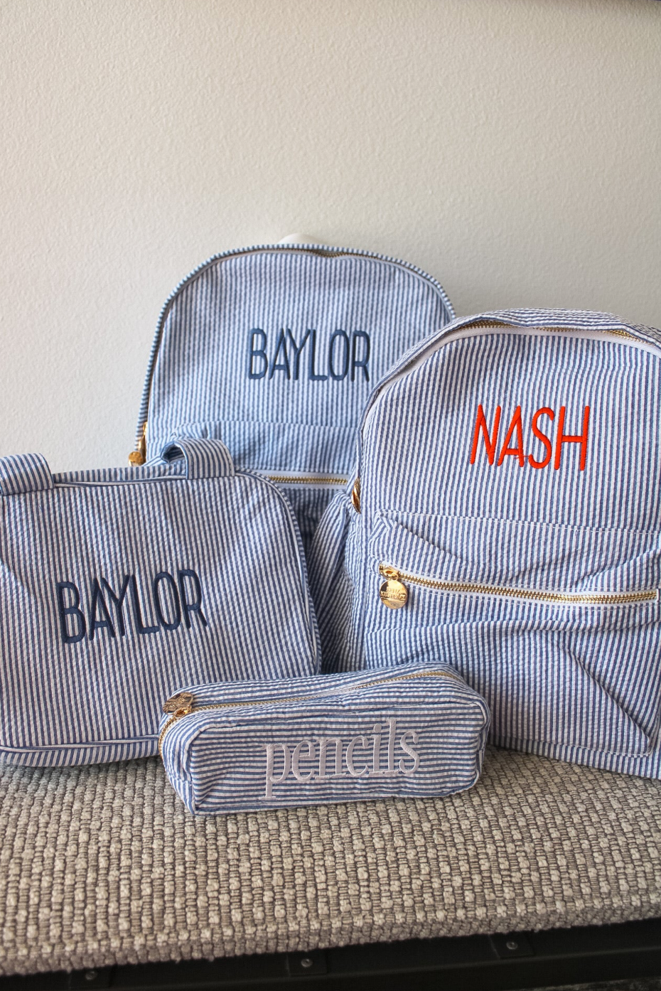 Insulated Lunchboxes: Black + Grey Colorblock