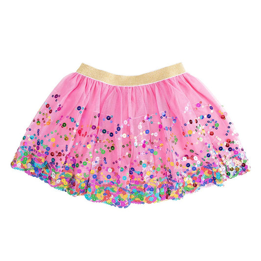 Raspberry Confetti Tutu - Dress Up Skirt/Tutu