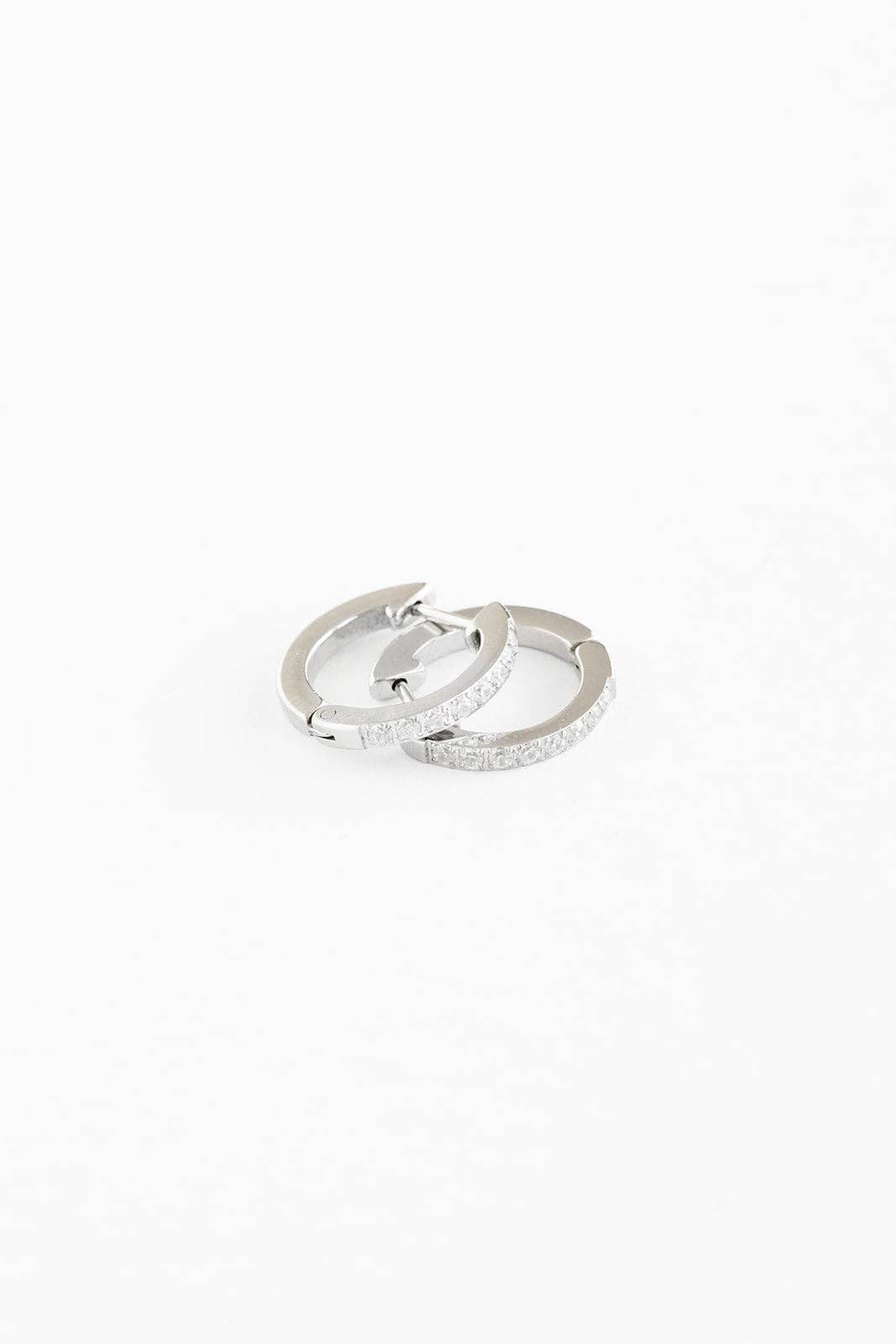 Pip Pop Post - Diamond Hoop: Gold