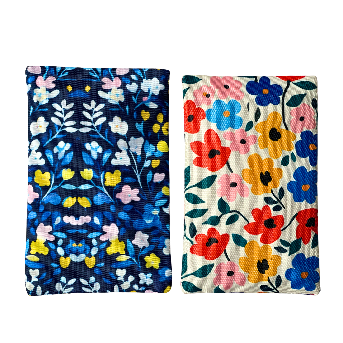 Gel Ice Packs in Fabric Sleeves 2-Pack | Floral Prints