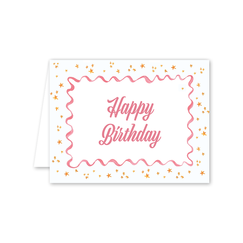 Festive Flashback Birthday: Single Card