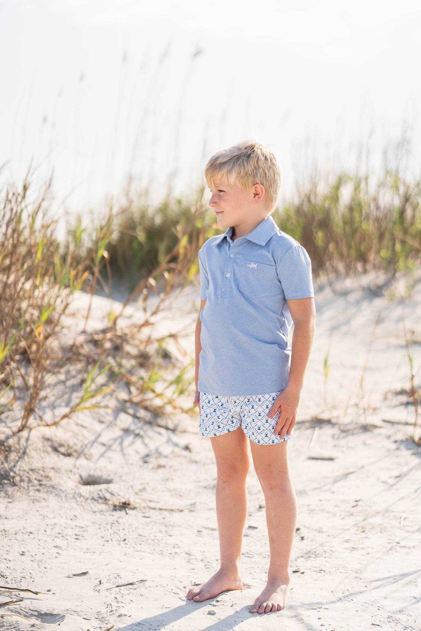 Marco Boys Polo | Blue