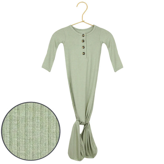 Ellis Ribbed Knotted Gown