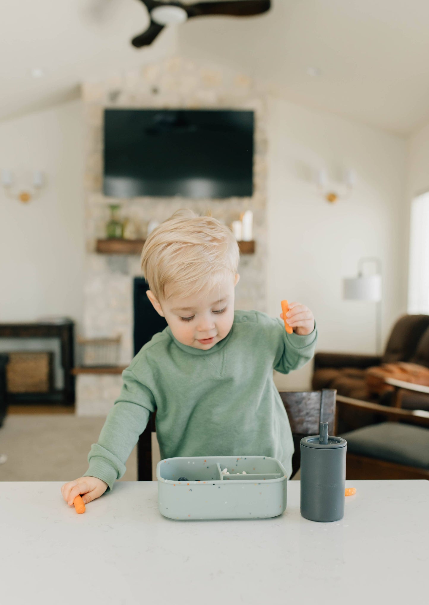 ava + oliver - Bento Box | Mint Confetti