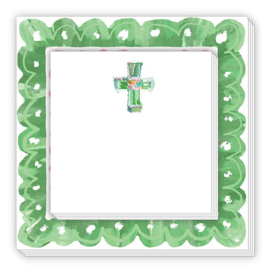 Green Cross Notepad Duo