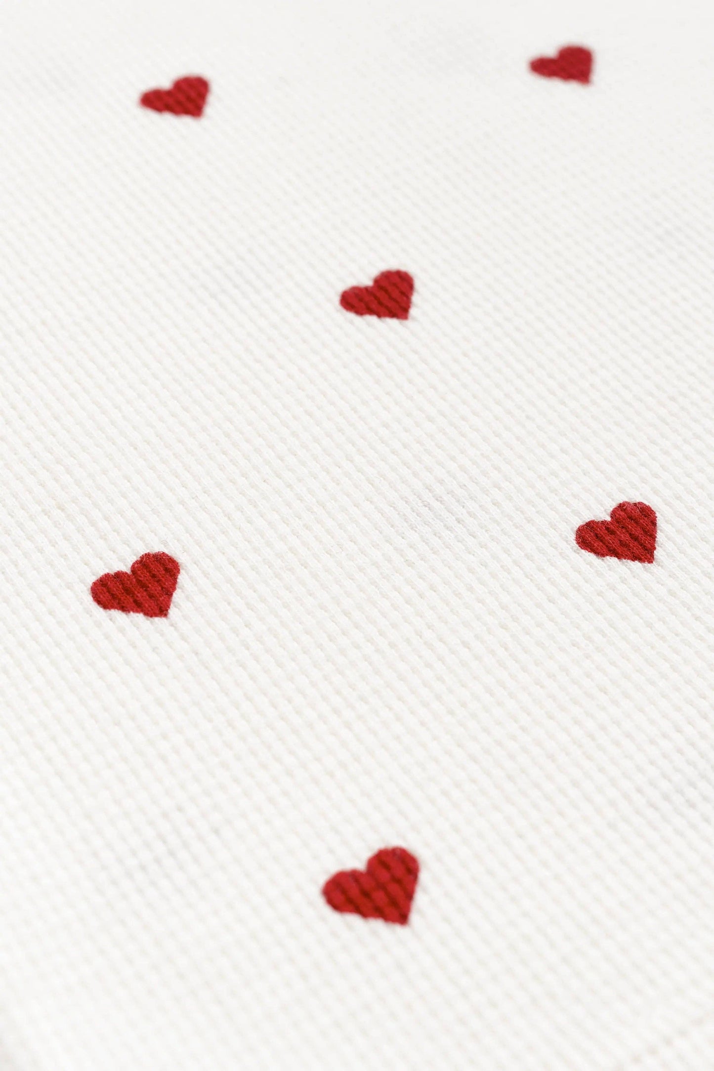 Valentine's Day Waffle Two-Piece Set | Tiny Hearts