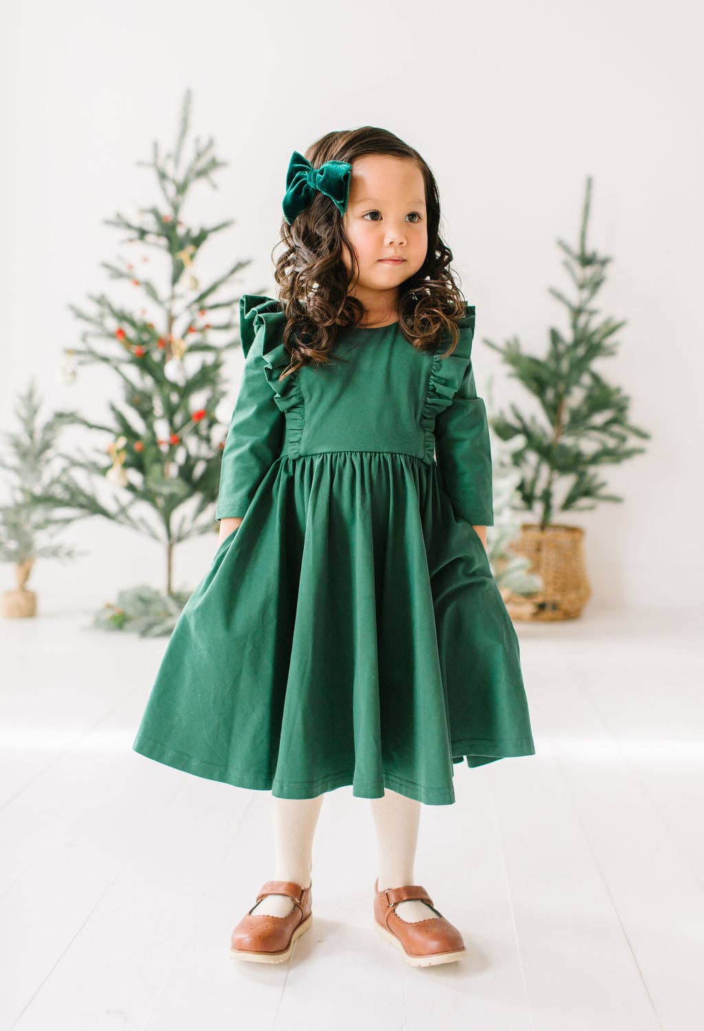 Adelisa Dress | Evergreen