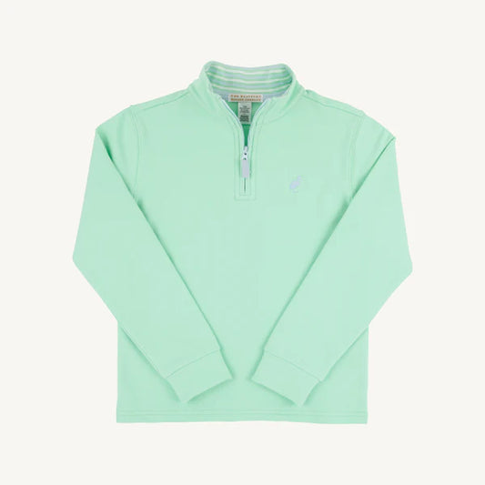 Hayword Half-Zip | Grace Bay Green with Buckhead Blue Stork