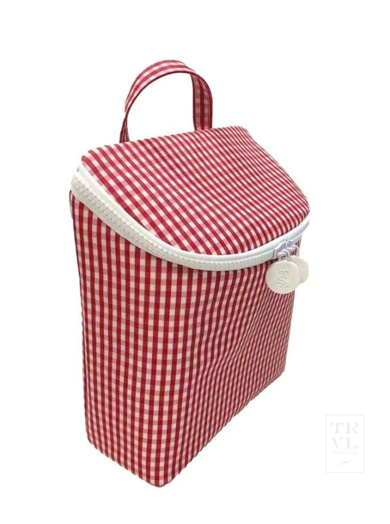 Take Away Insulated Bag Gingham Red