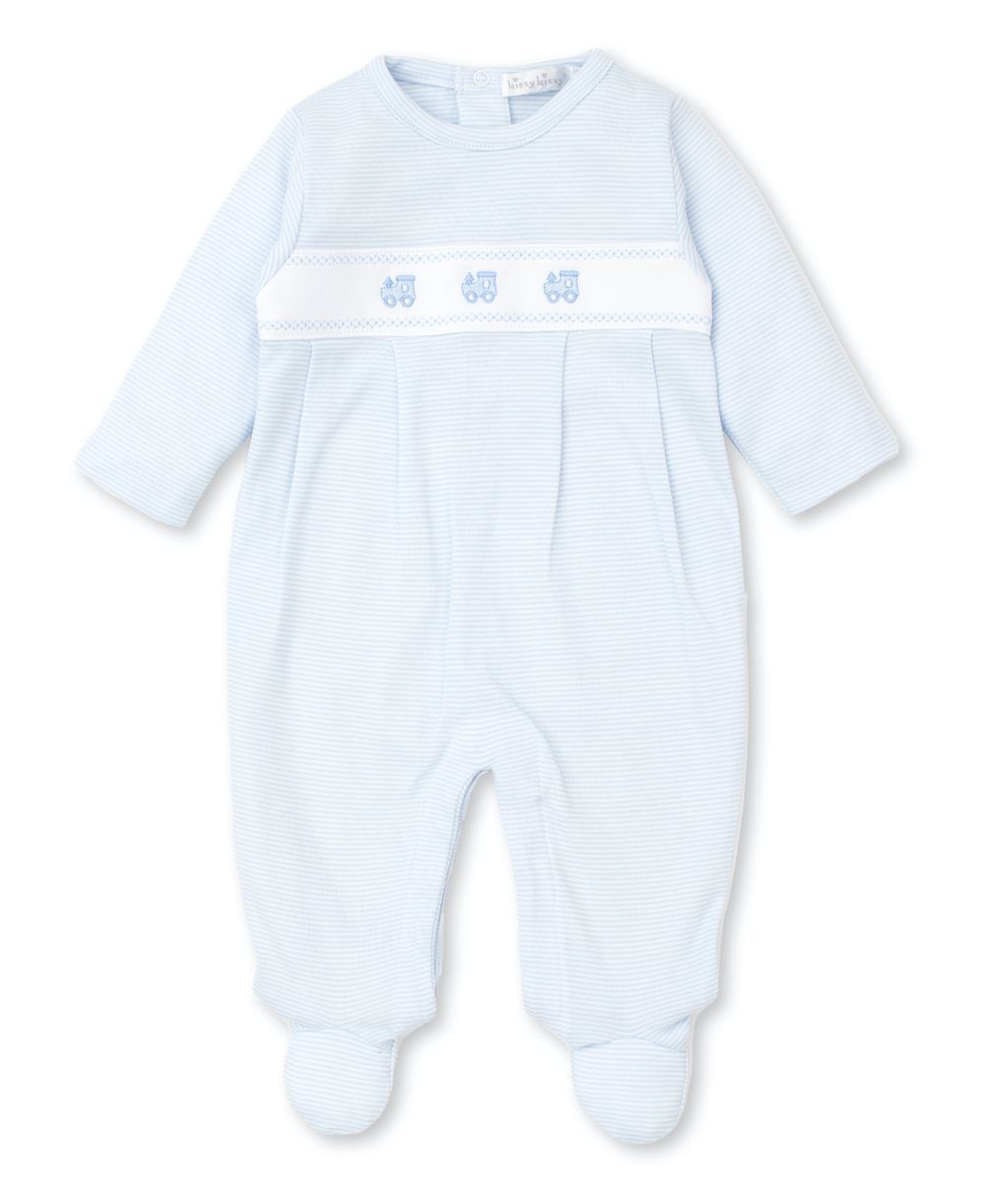 Classic Treasure Footie Blue