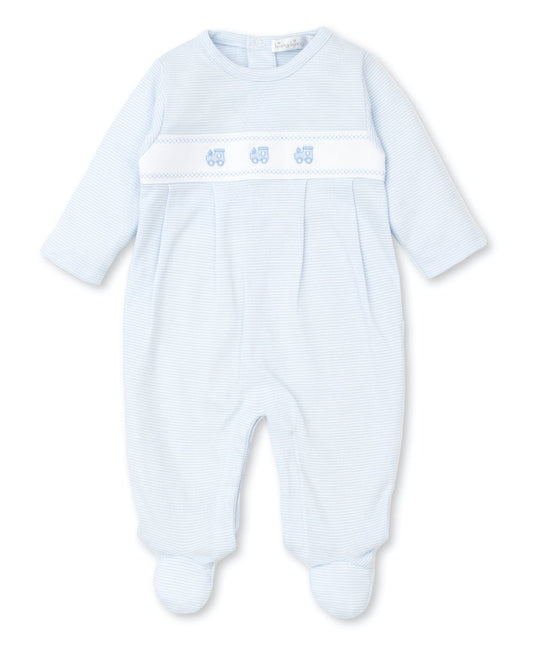 Classic Treasure Footie Blue