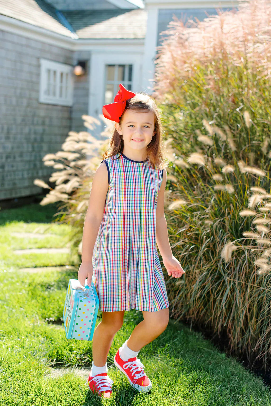 Mary Frances Frock | Paint Set Plaid