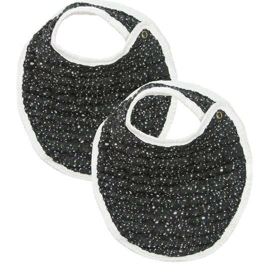 Cloud Muslin Bib 2 Pack | Ozzy/White