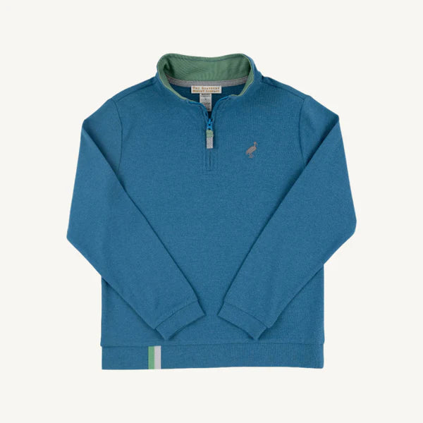 Prepletic™ Hayword Half Zip | Barnsley Blue w/ Gallatin Green & Grantley Gray Stork