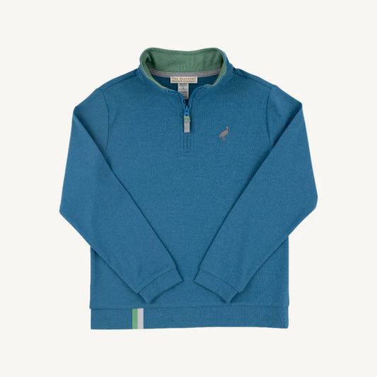 Prepletic™ Hayword Half Zip | Barnsley Blue w/ Gallatin Green & Grantley Gray Stork