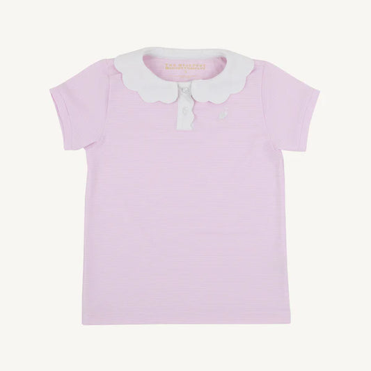 Prepletic™ Preppy Polo | Valley High Violet Stripe