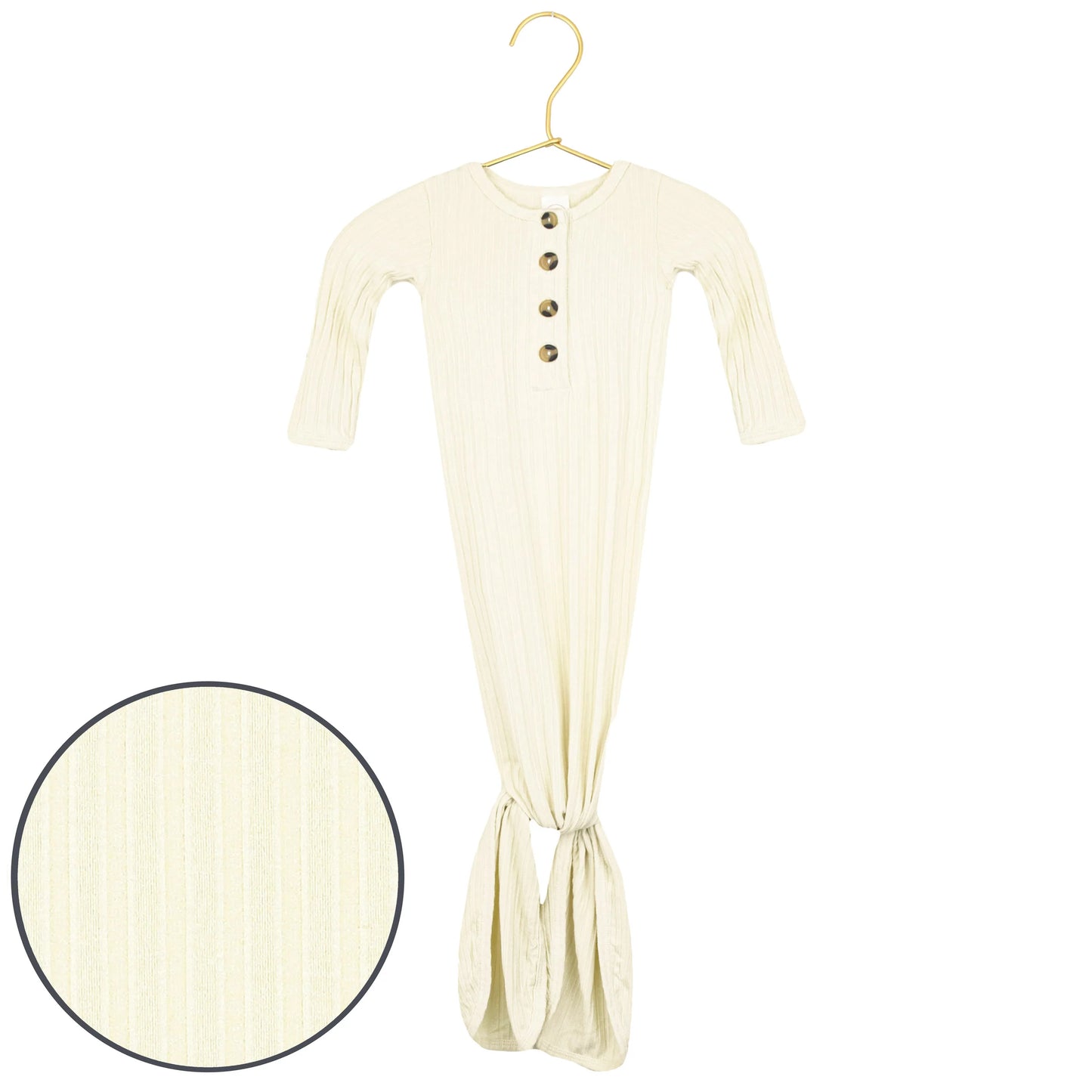 Quinn Ribbed Knotted Gown