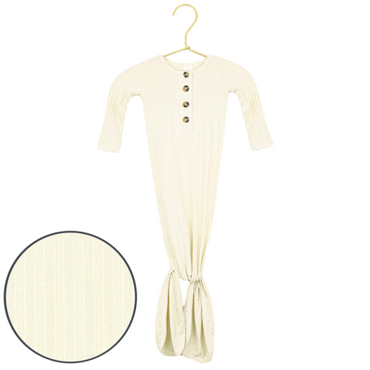 Quinn Ribbed Knotted Gown