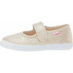 Gold Sparkle Mary Jane