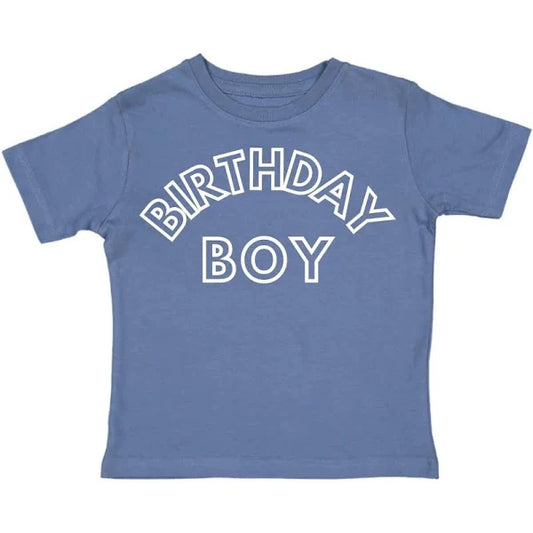 Birthday Boy Short Sleeve T-Shirt | Indigo