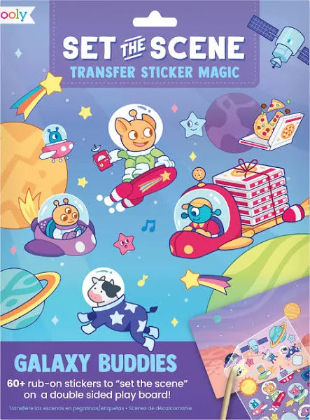 Set The Scene Transfer Stickers - PreLoaded Display