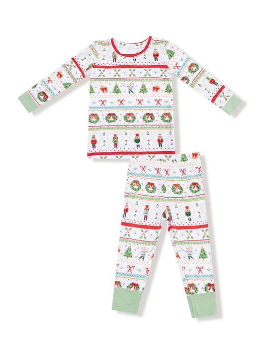Long Sleeve Loungewear Set | Nutcracker Fair Isle