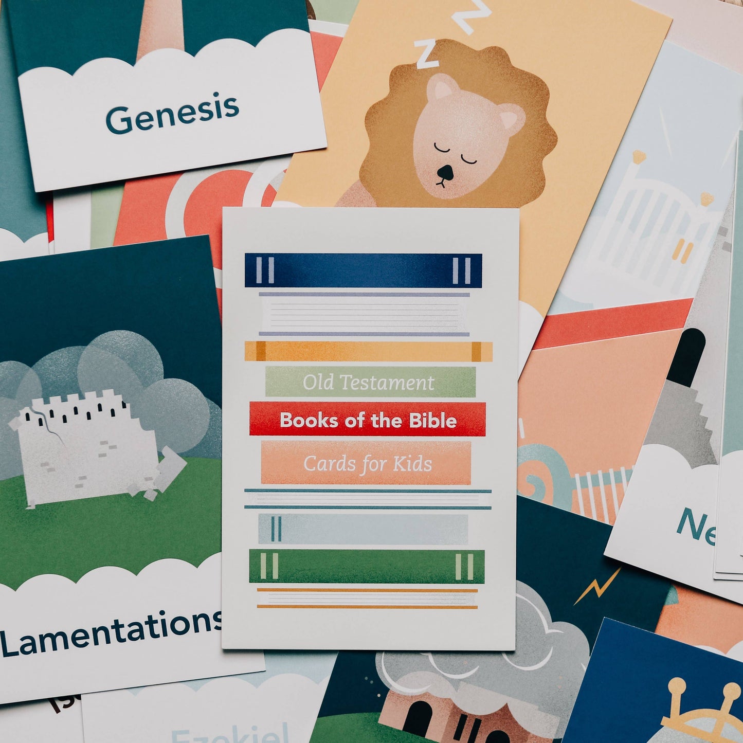 Old Testament Books of the Bible Cards - Kids