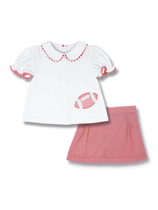 Blessing Short Set | Red Football