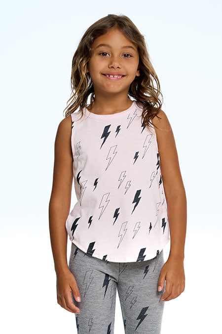 Recycled Vintage Muscle- Glitter Bolts