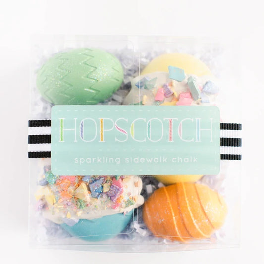 HOPSCOTCH - Eggs In a Basket - Yellow and Aqua