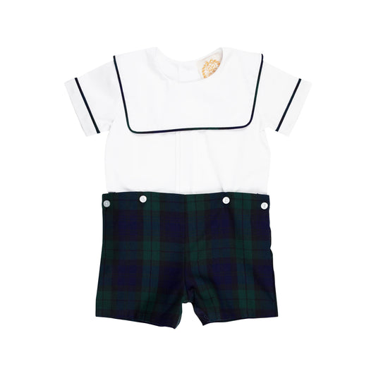 Beauregard Button-in White/Black Watch