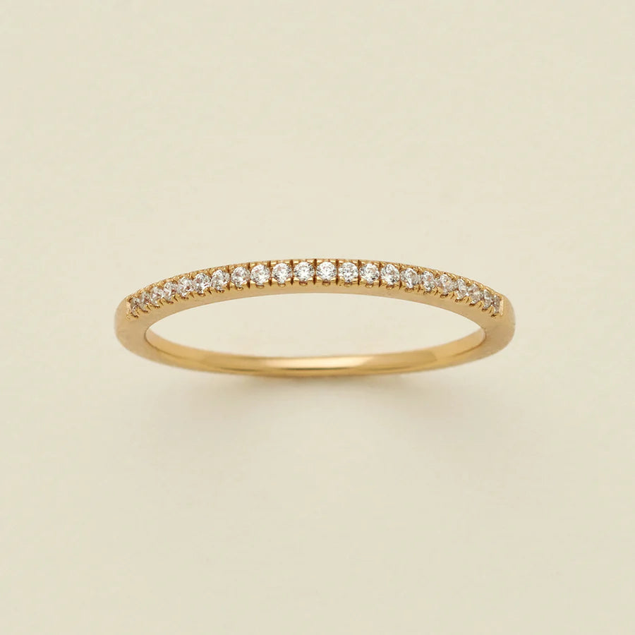 Birthstone Stacking Band Ring