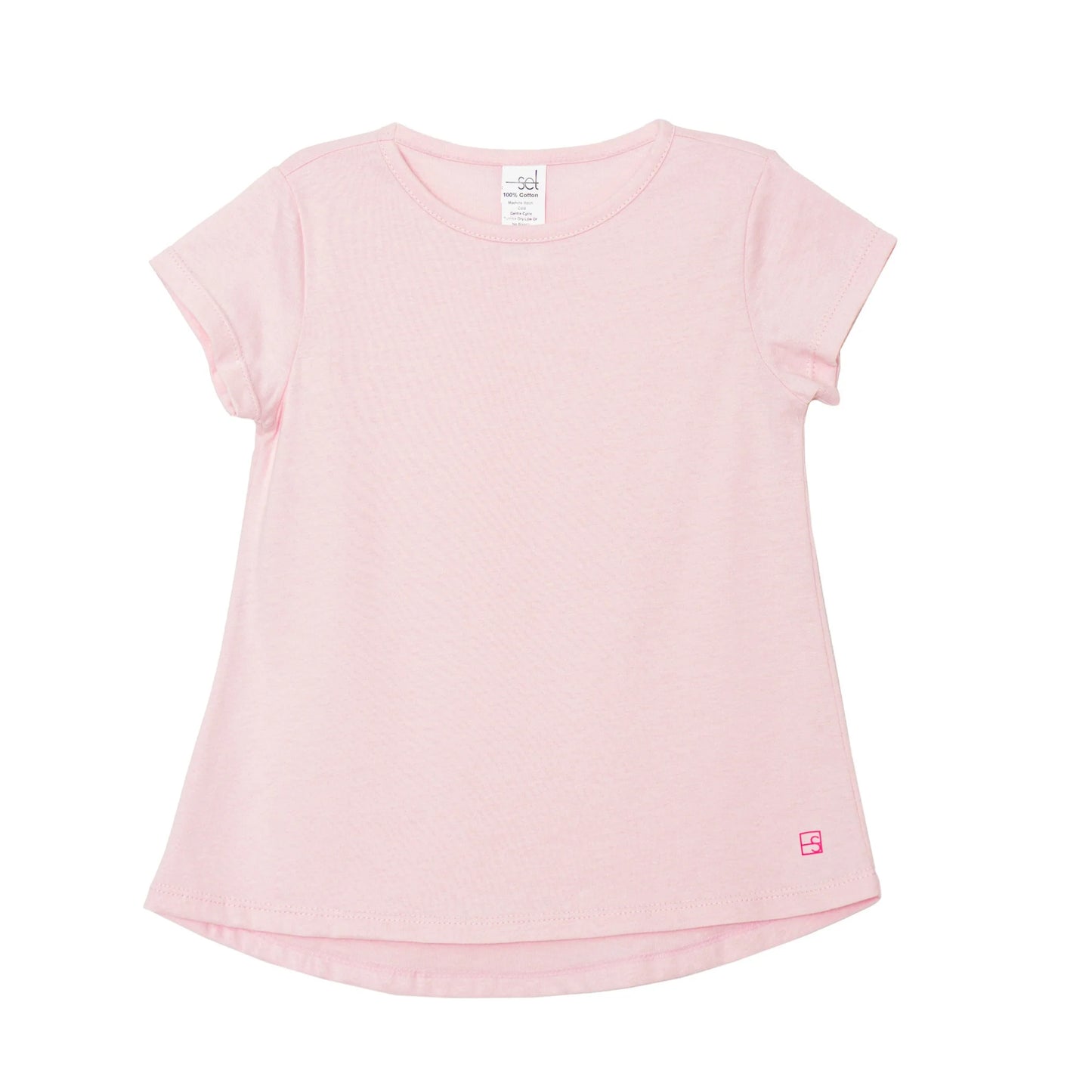 Bridget Basic Tee| Light Pink