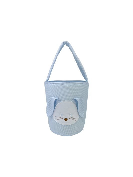 Easter Basket | Blue Gingham