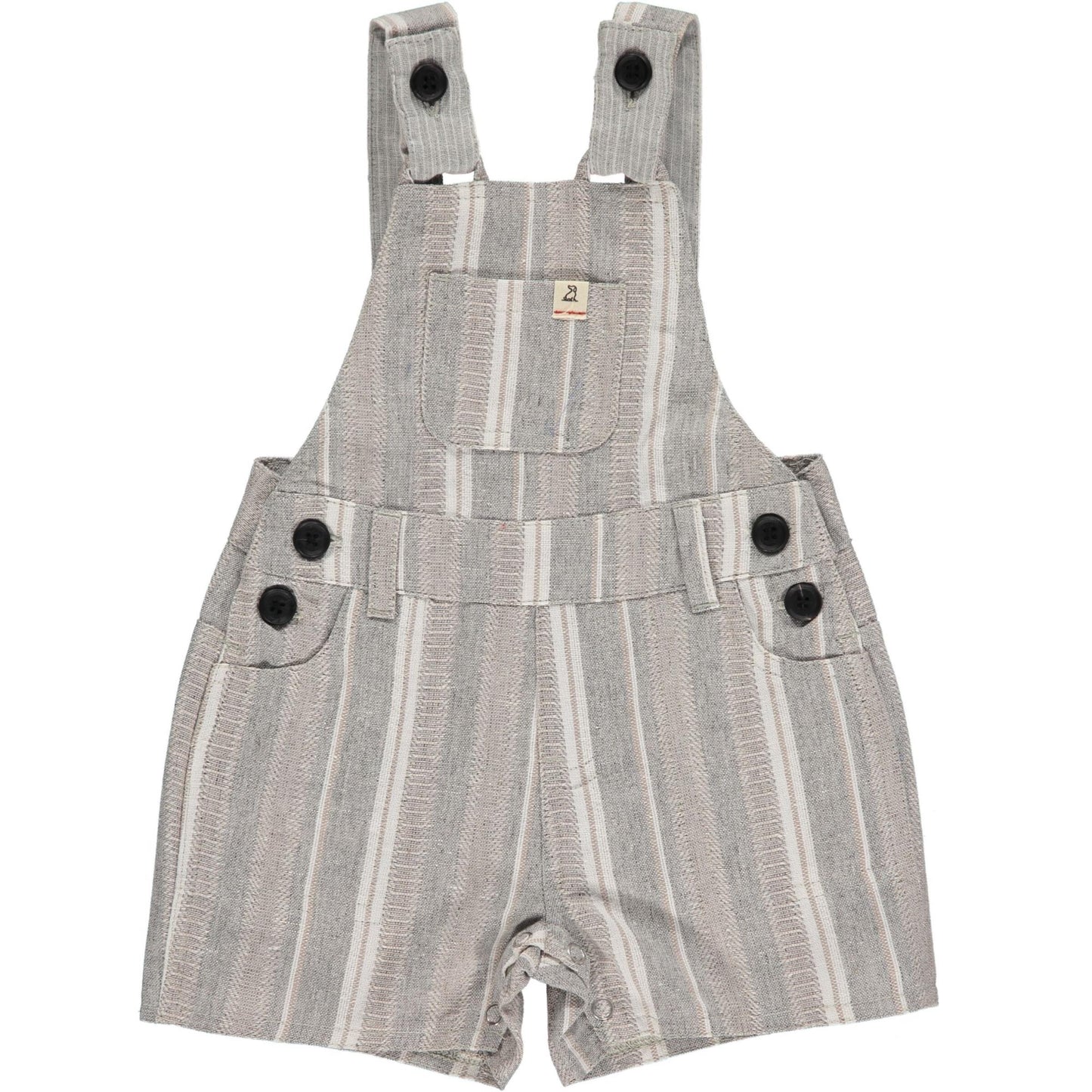 Bowline Shortie Overalls Grey Woven
