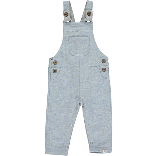 Jellico Woven Overalls Blue Wool