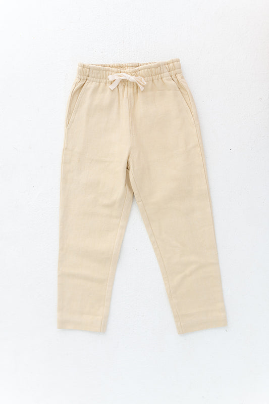 Bennett Pant Khaki Cotton Canvas