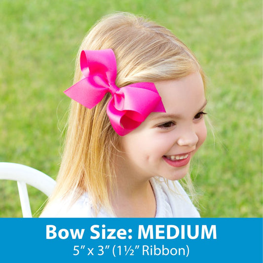 Classic Grosgrain Hair Bow | Medium