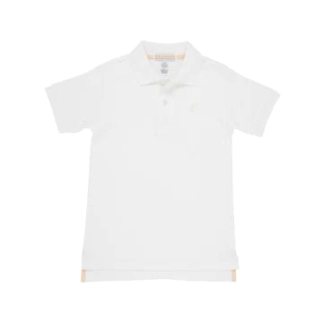 Prim and Proper Polo Worth Avenue White