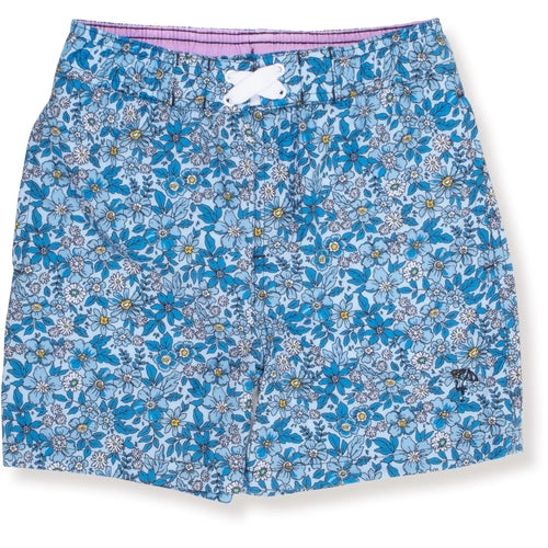 Ditsy Floral Boys Swim Trunks